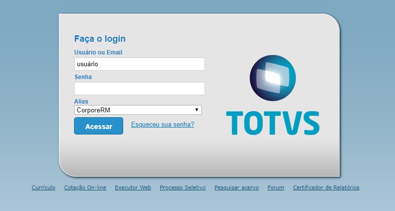 Preview do Portal de Requisição de Material